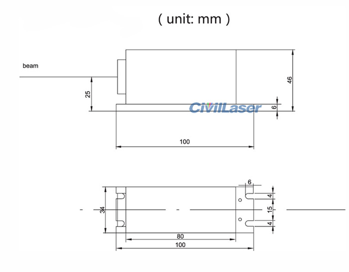 825nm laser